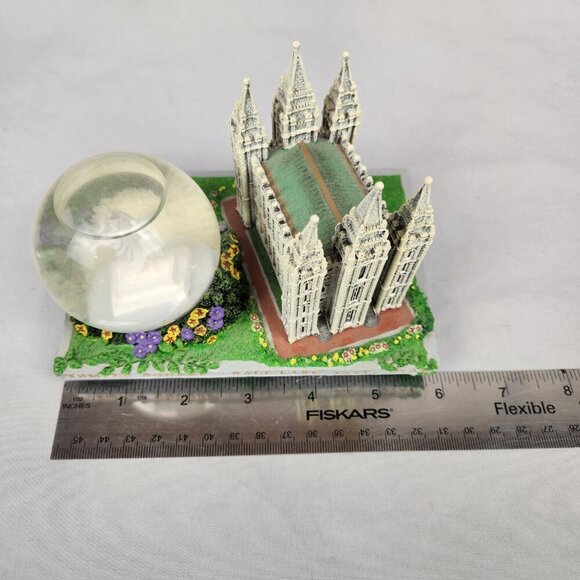 Temple Square Salt Lake City Ut Snow Globe Waterball Vintage Collectable Christ - Picture 8 of 10